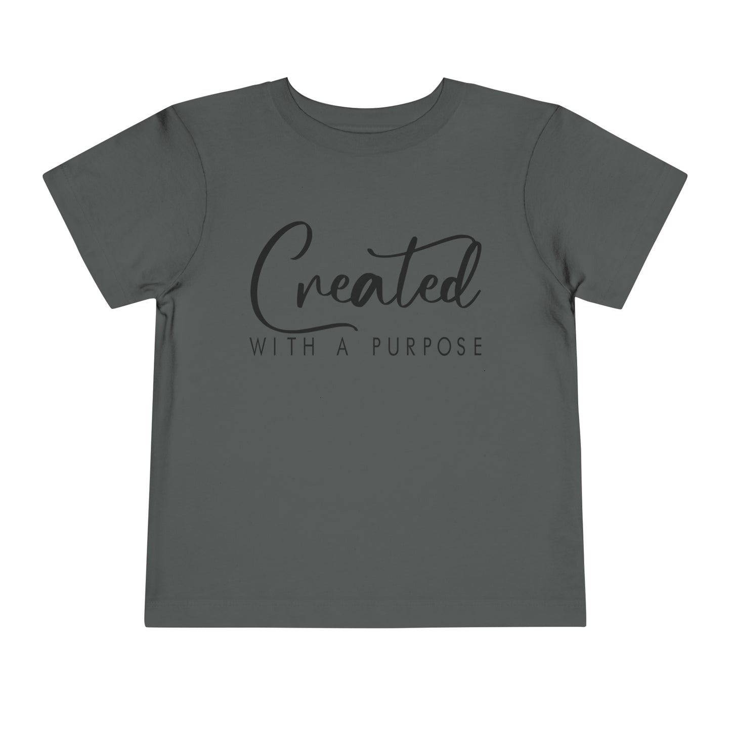 Created With a Purpose Toddler Short Sleeve Tee