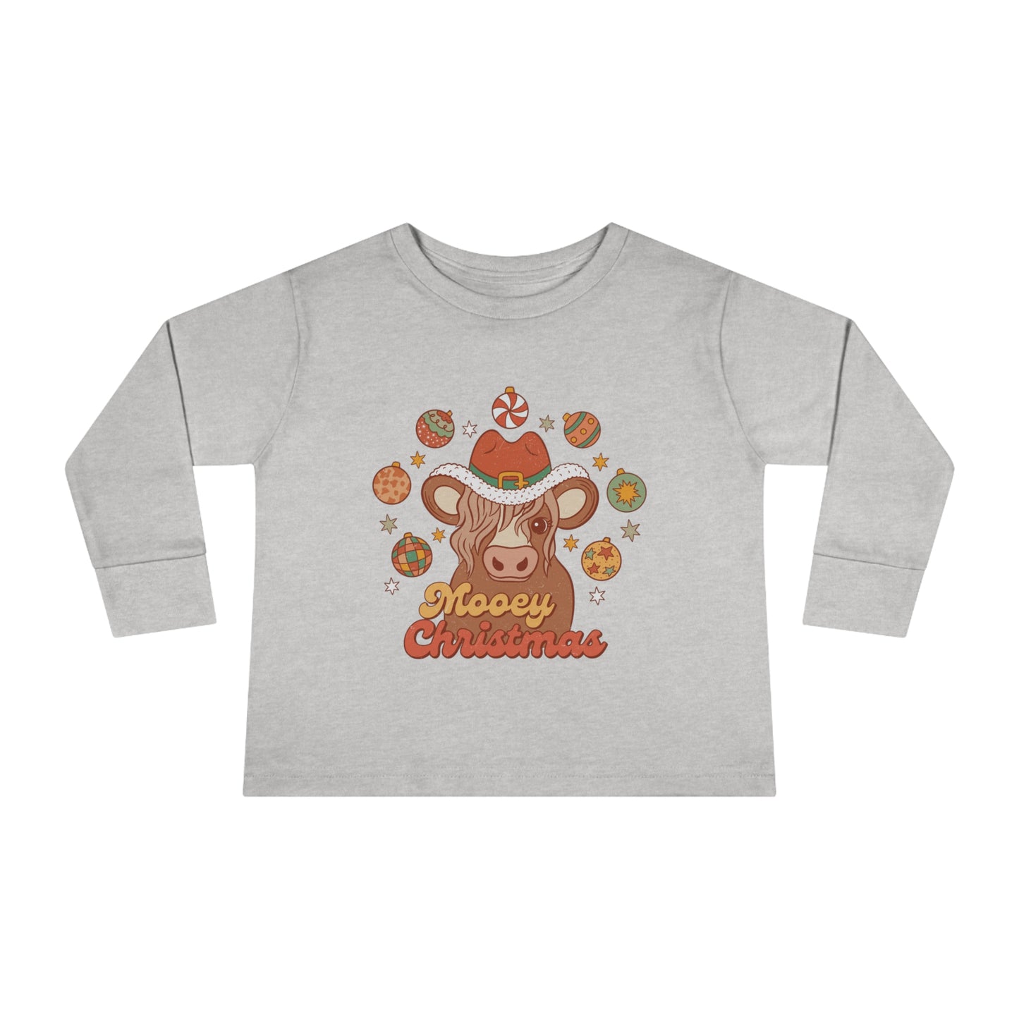 Boho Mooey Christmas Long Sleeve Tee