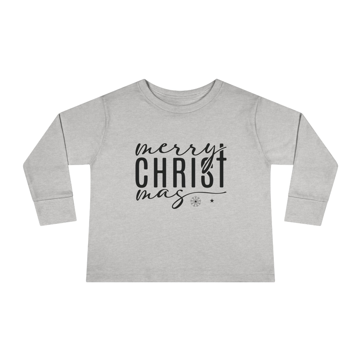 Merry CHRISTmas Long Sleeve Tee