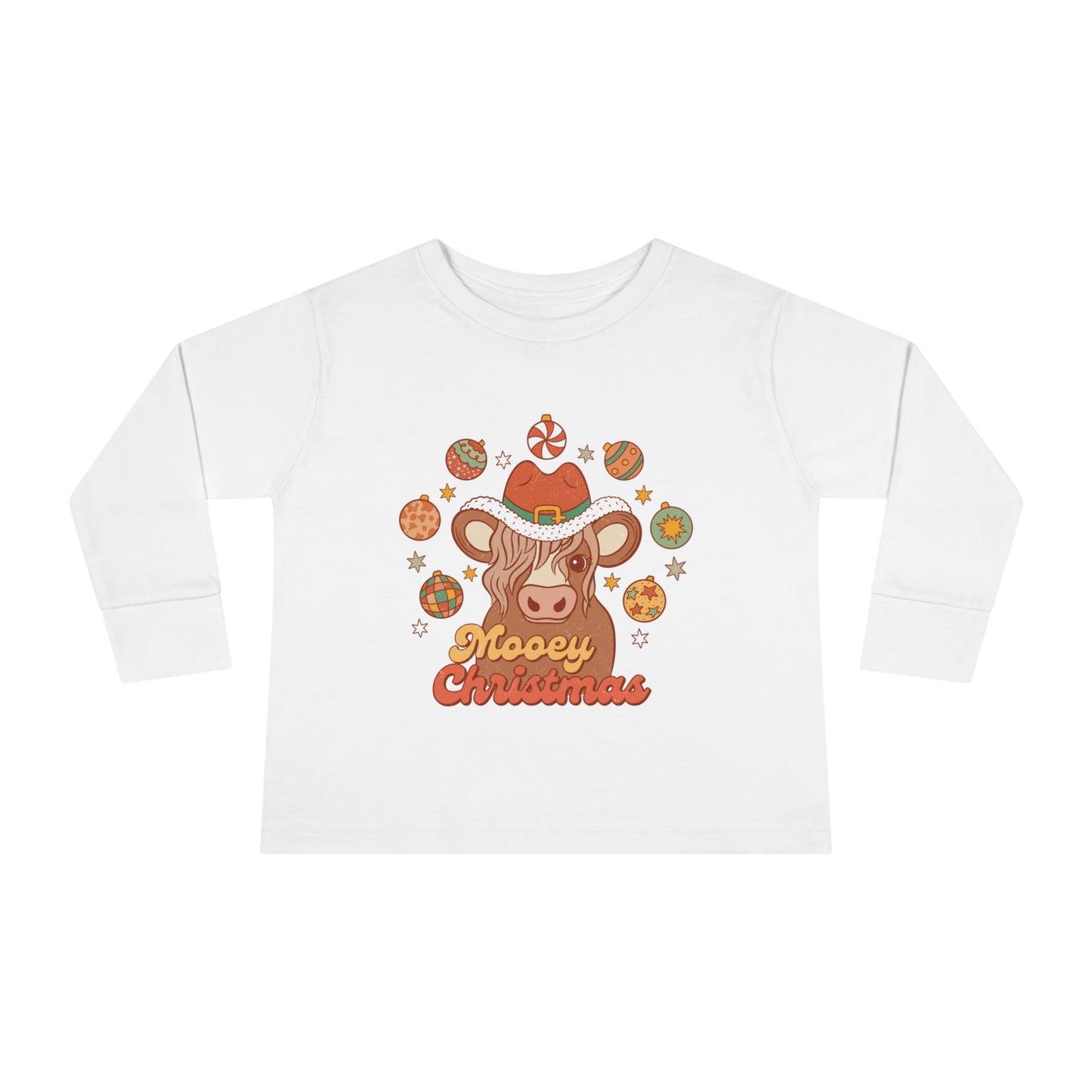 Boho Mooey Christmas Long Sleeve Tee