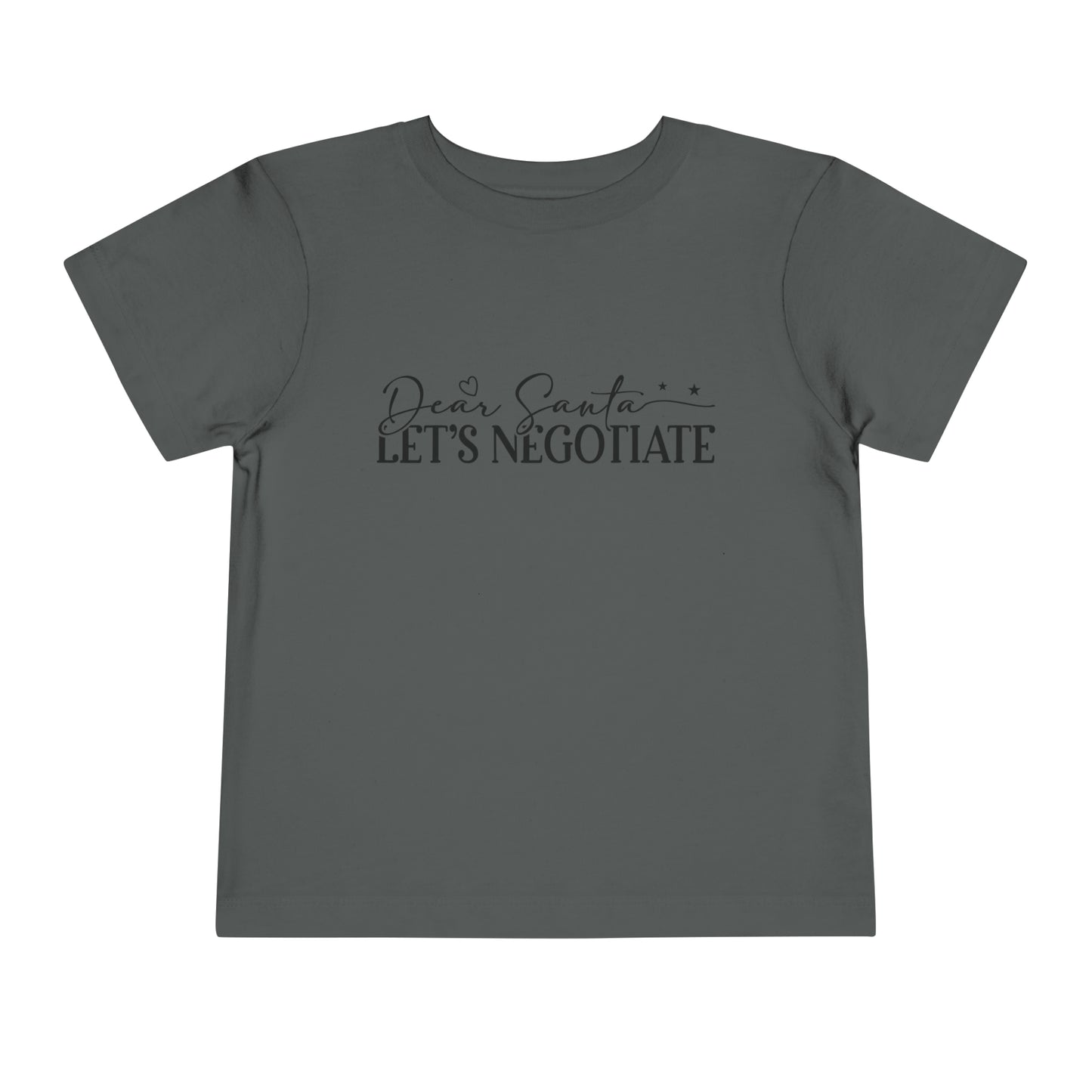 Dear Santa: Let's Negotiate Short Sleeve Tee