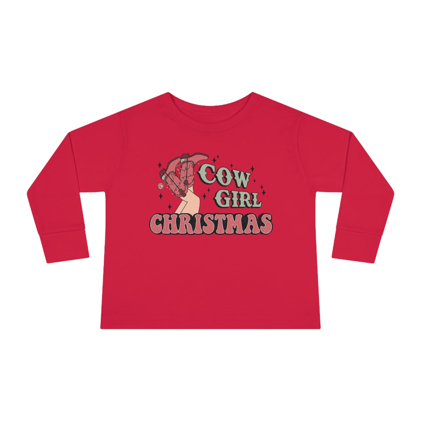 Cowgirl Christmas Long Sleeve Tee