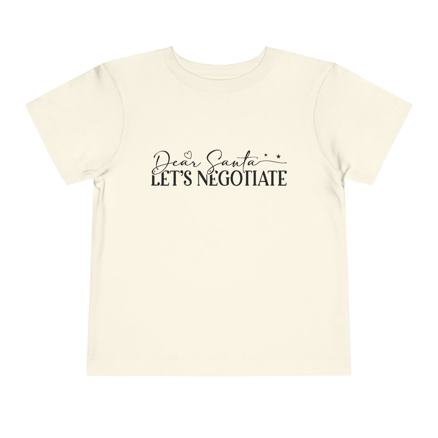 Dear Santa: Let's Negotiate Short Sleeve Tee
