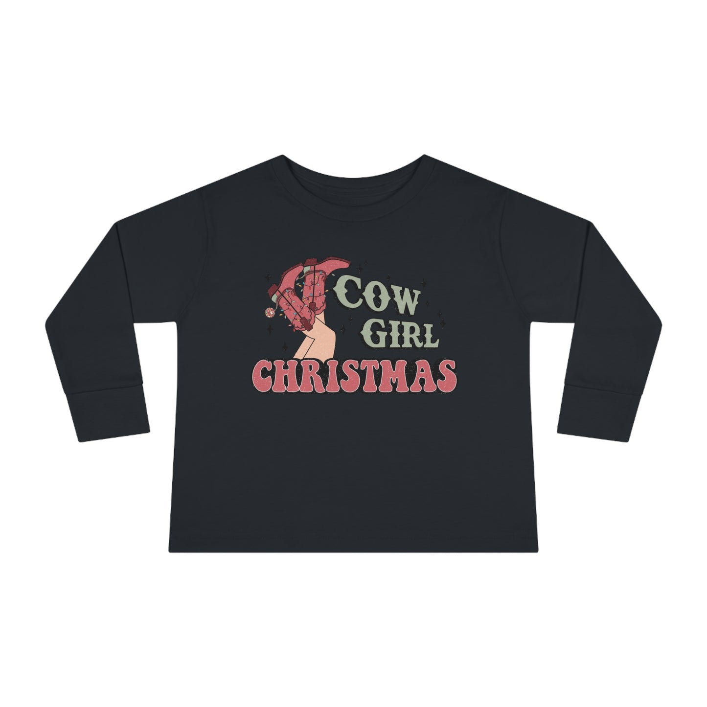 Cowgirl Christmas Long Sleeve Tee