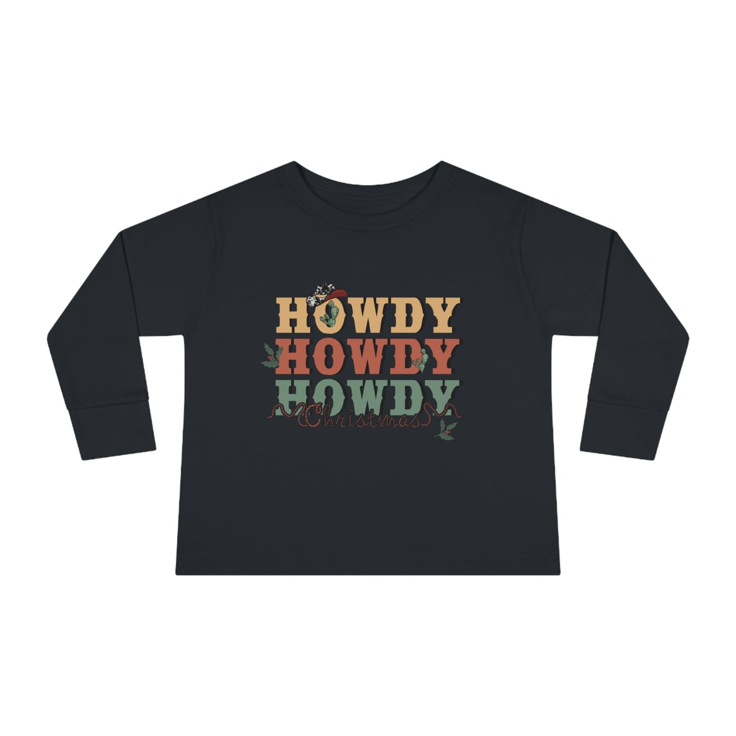 Howdy Christmas Long Sleeve Tee