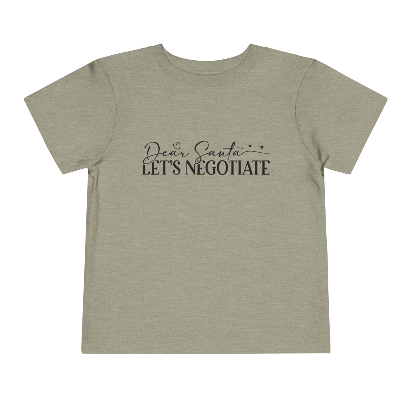 Dear Santa: Let's Negotiate Short Sleeve Tee