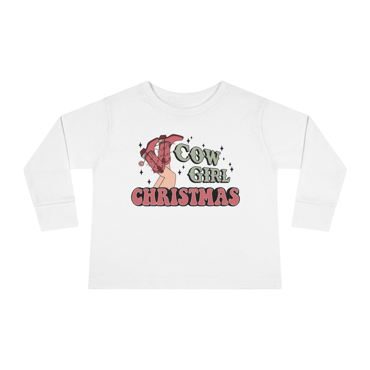 Cowgirl Christmas Long Sleeve Tee