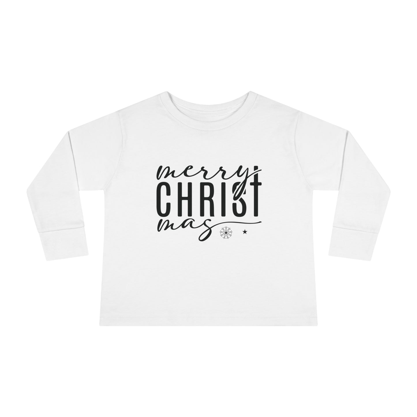 Merry CHRISTmas Long Sleeve Tee