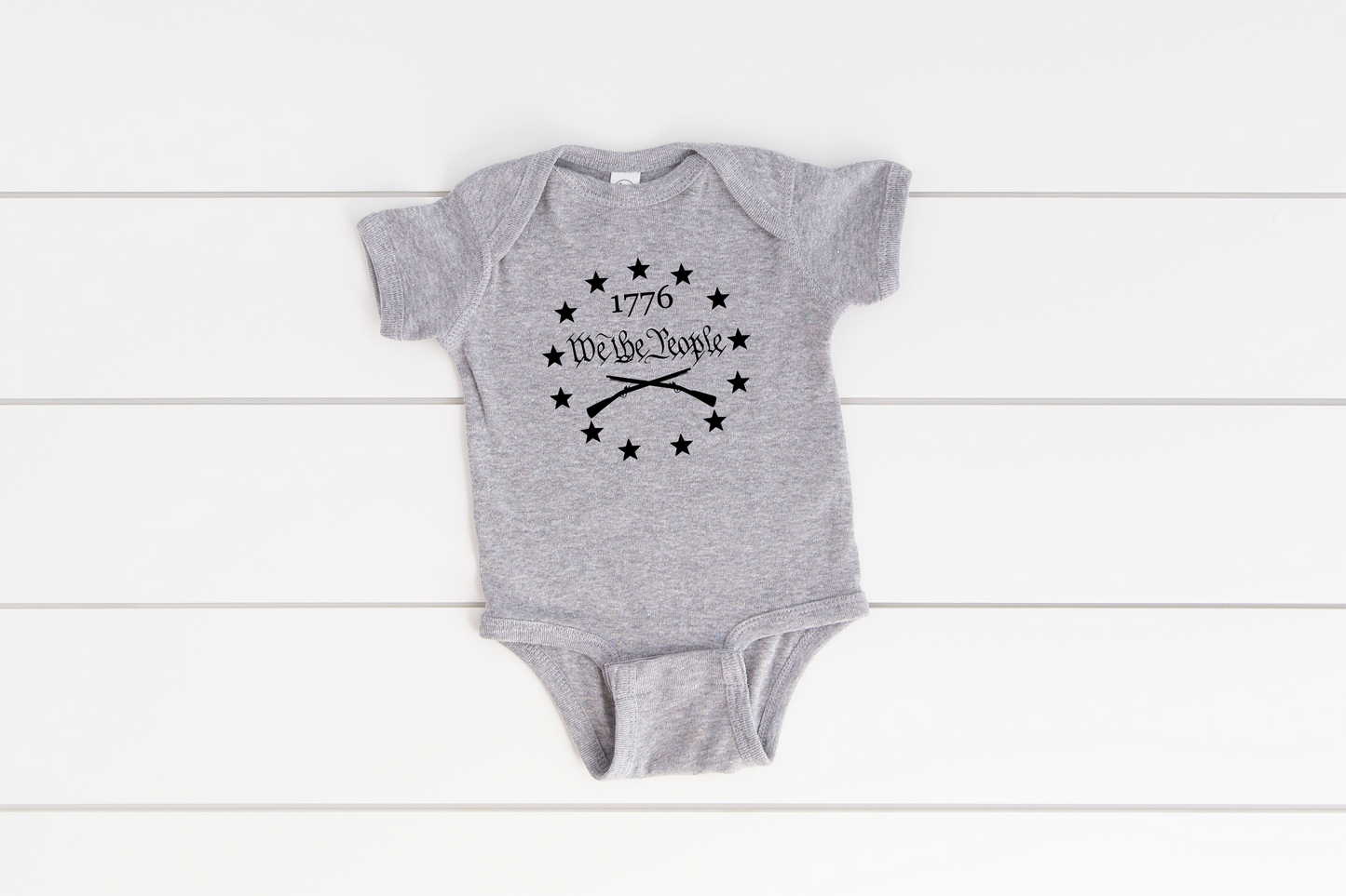 We The People Baby Rib Bodysuit