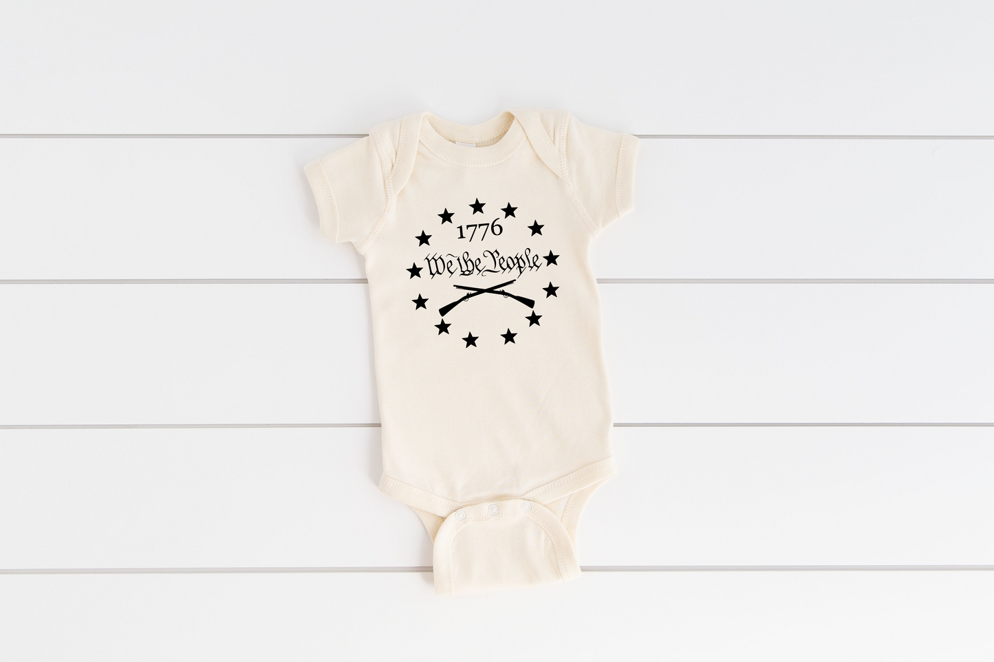 We The People Baby Rib Bodysuit