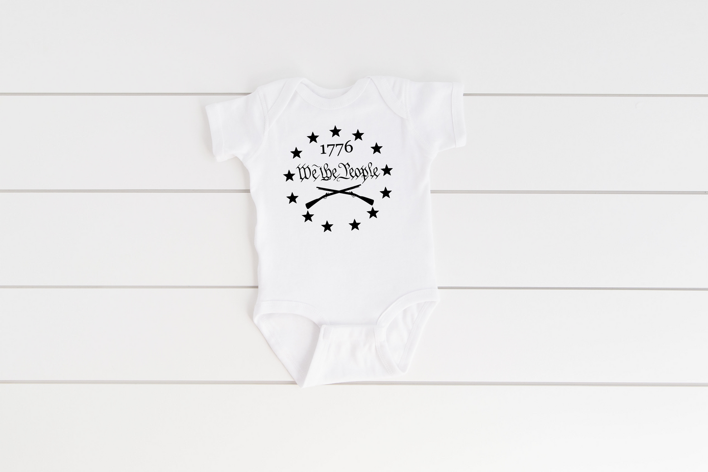We The People Baby Rib Bodysuit