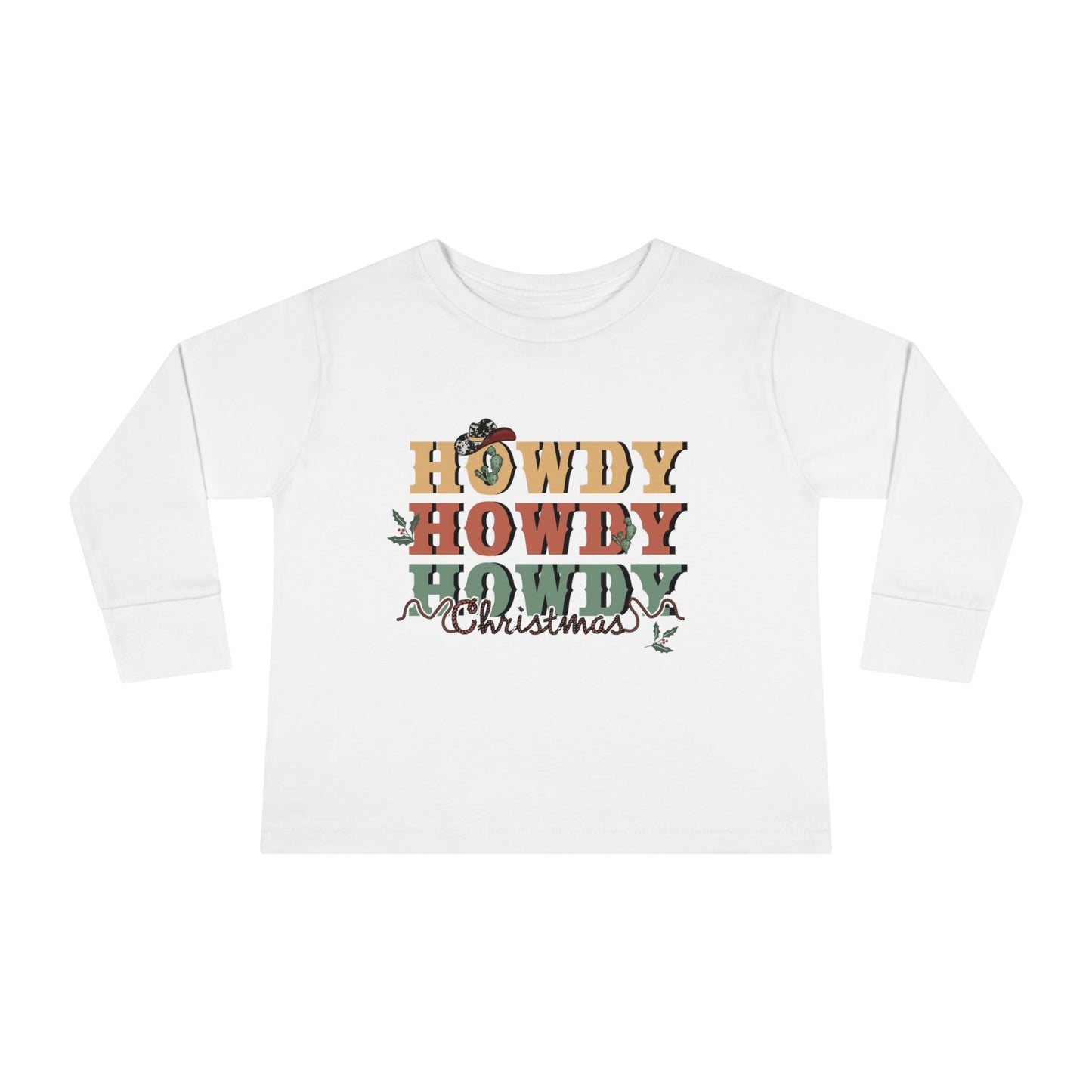 Howdy Christmas Long Sleeve Tee