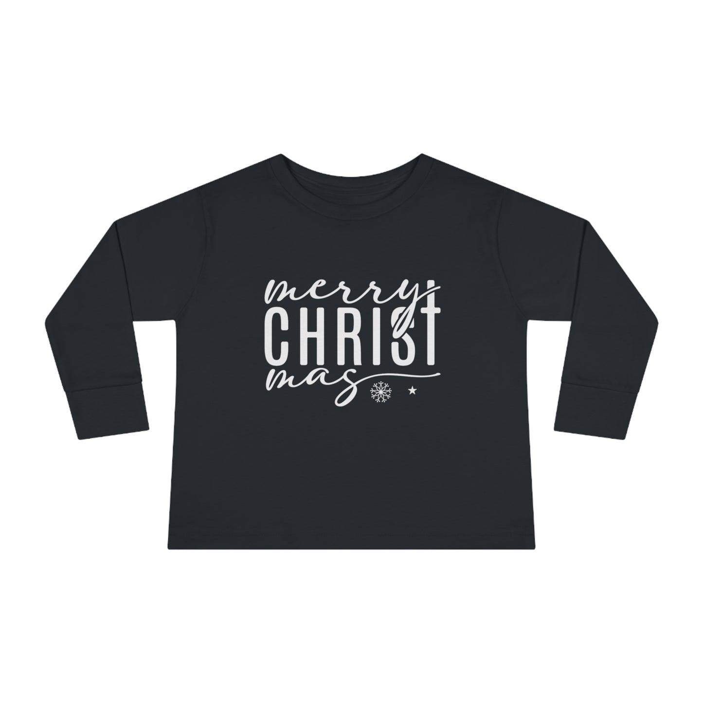 Merry CHRISTmas Long Sleeve Tee