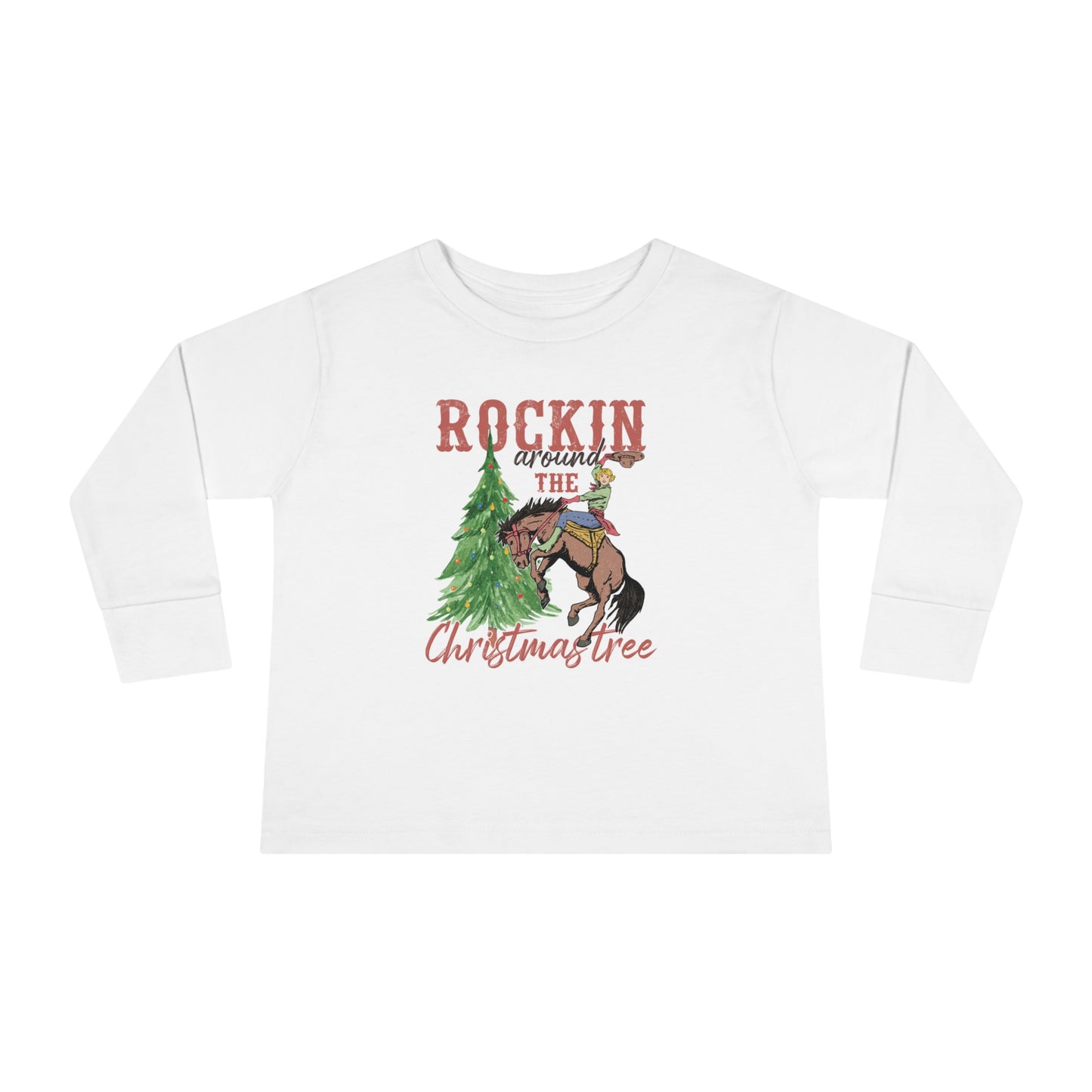 Rockin' Around The Christmas Tree Long Sleeve Tee