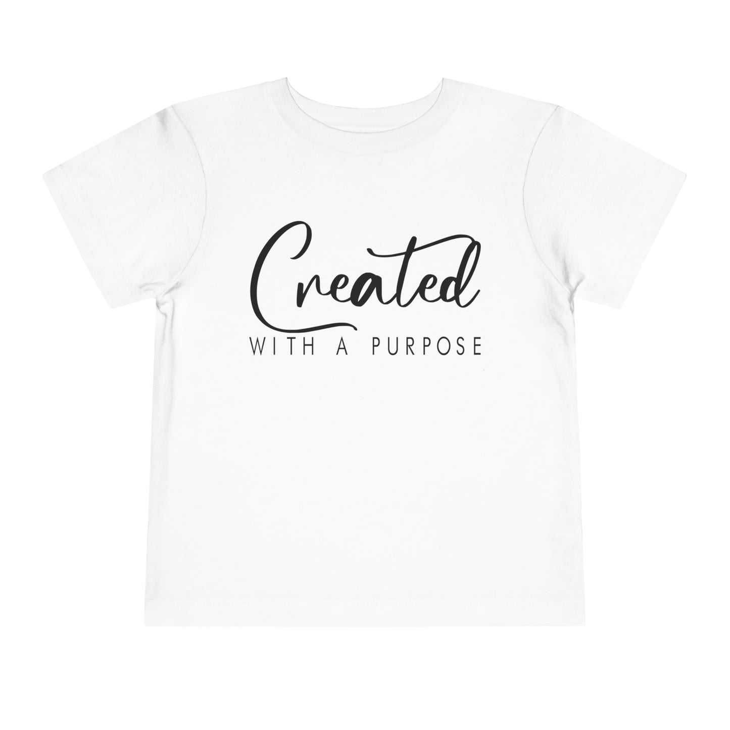 Created With a Purpose Toddler Short Sleeve Tee