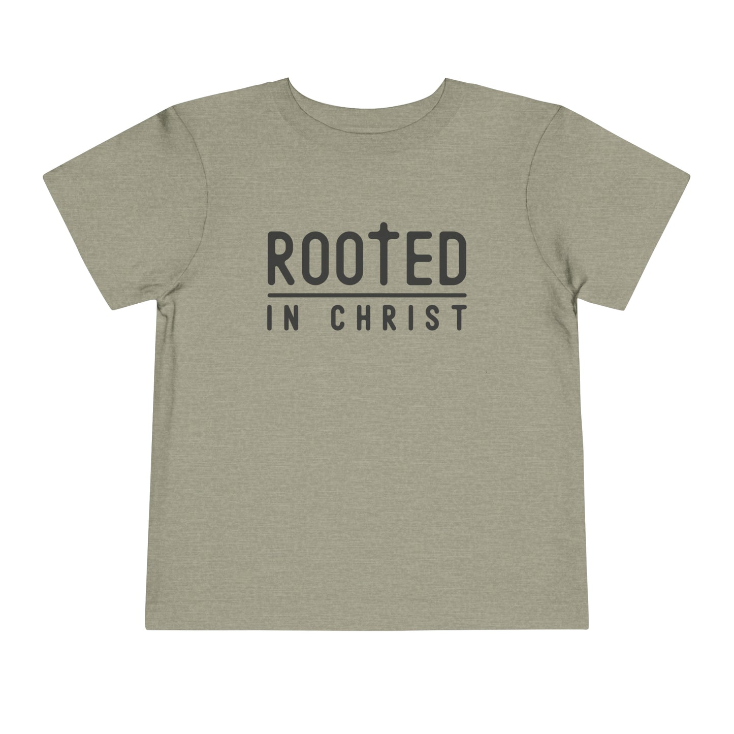 Rooted In Christ Toddler Short Sleeve Tee