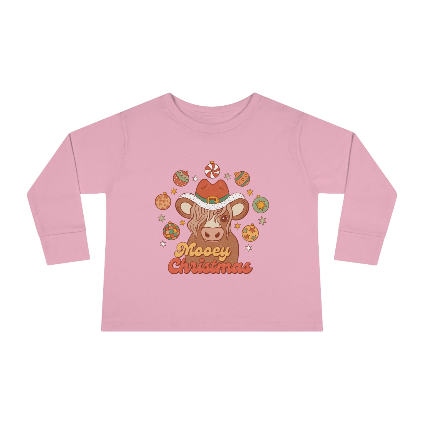 Boho Mooey Christmas Long Sleeve Tee