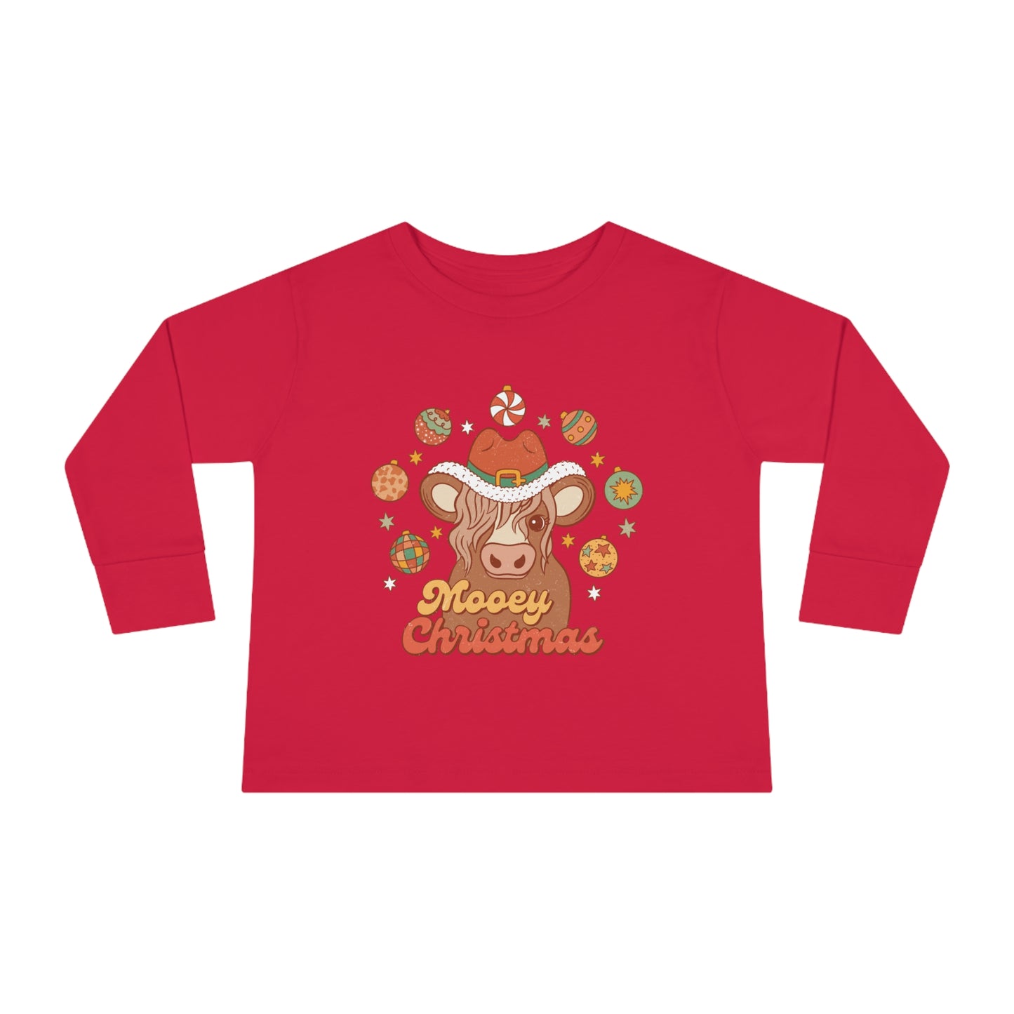Boho Mooey Christmas Long Sleeve Tee