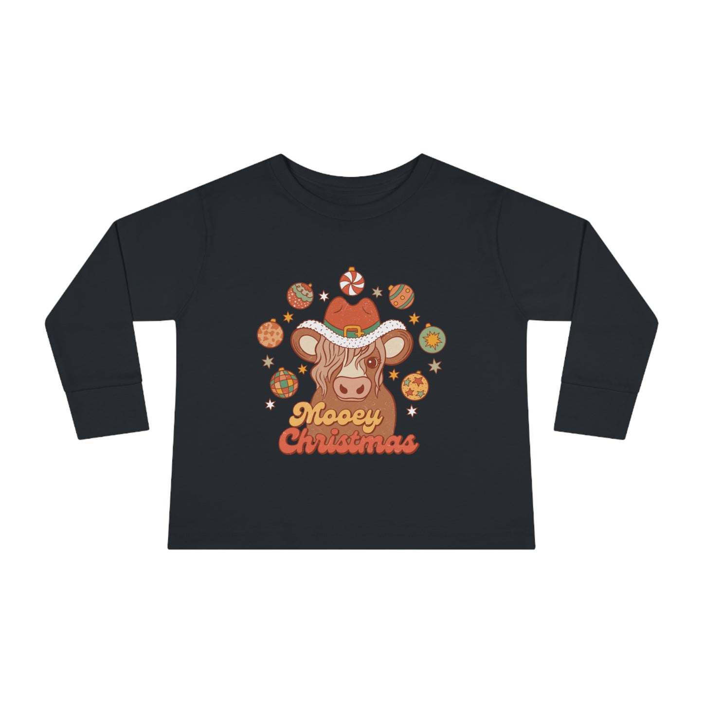 Boho Mooey Christmas Long Sleeve Tee