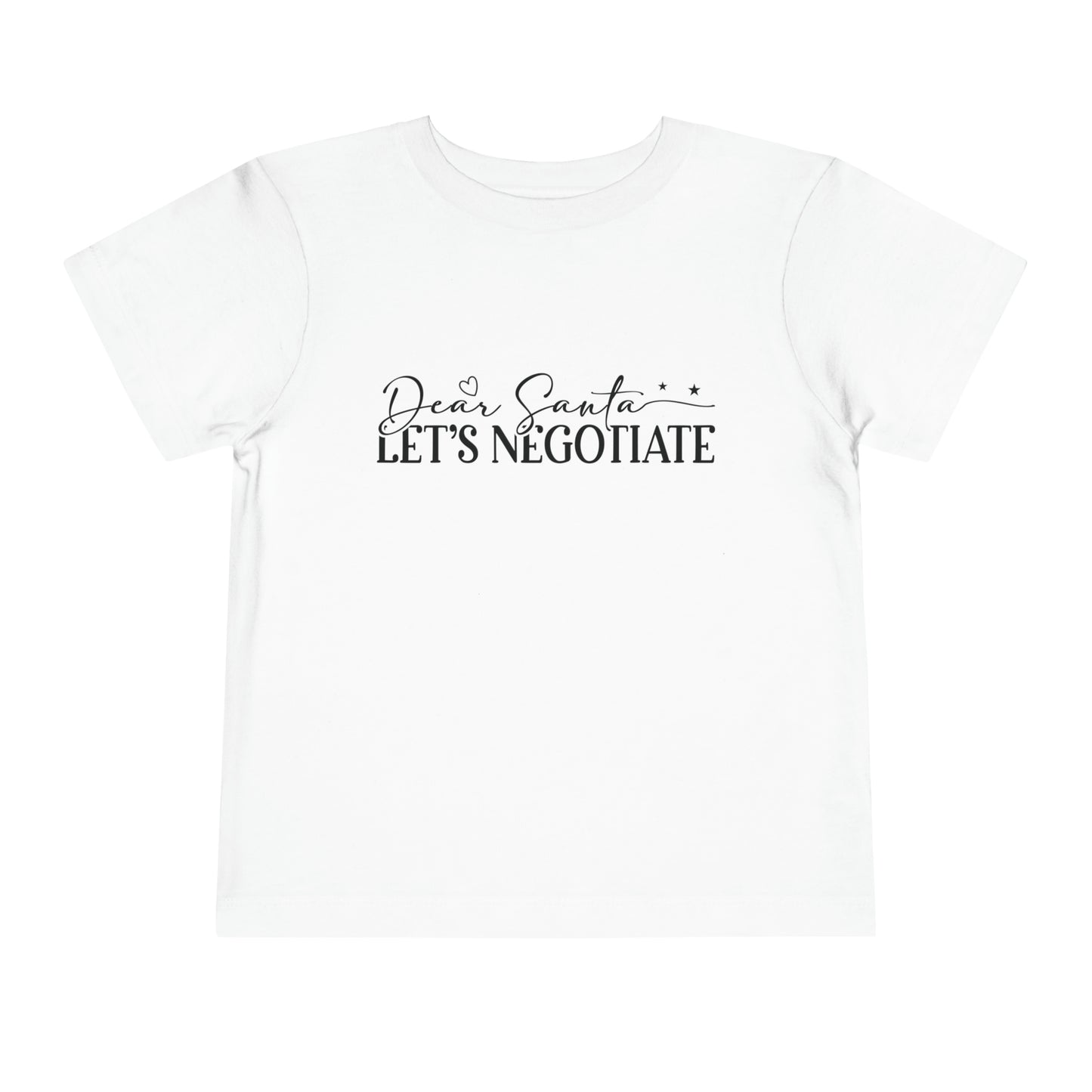 Dear Santa: Let's Negotiate Short Sleeve Tee