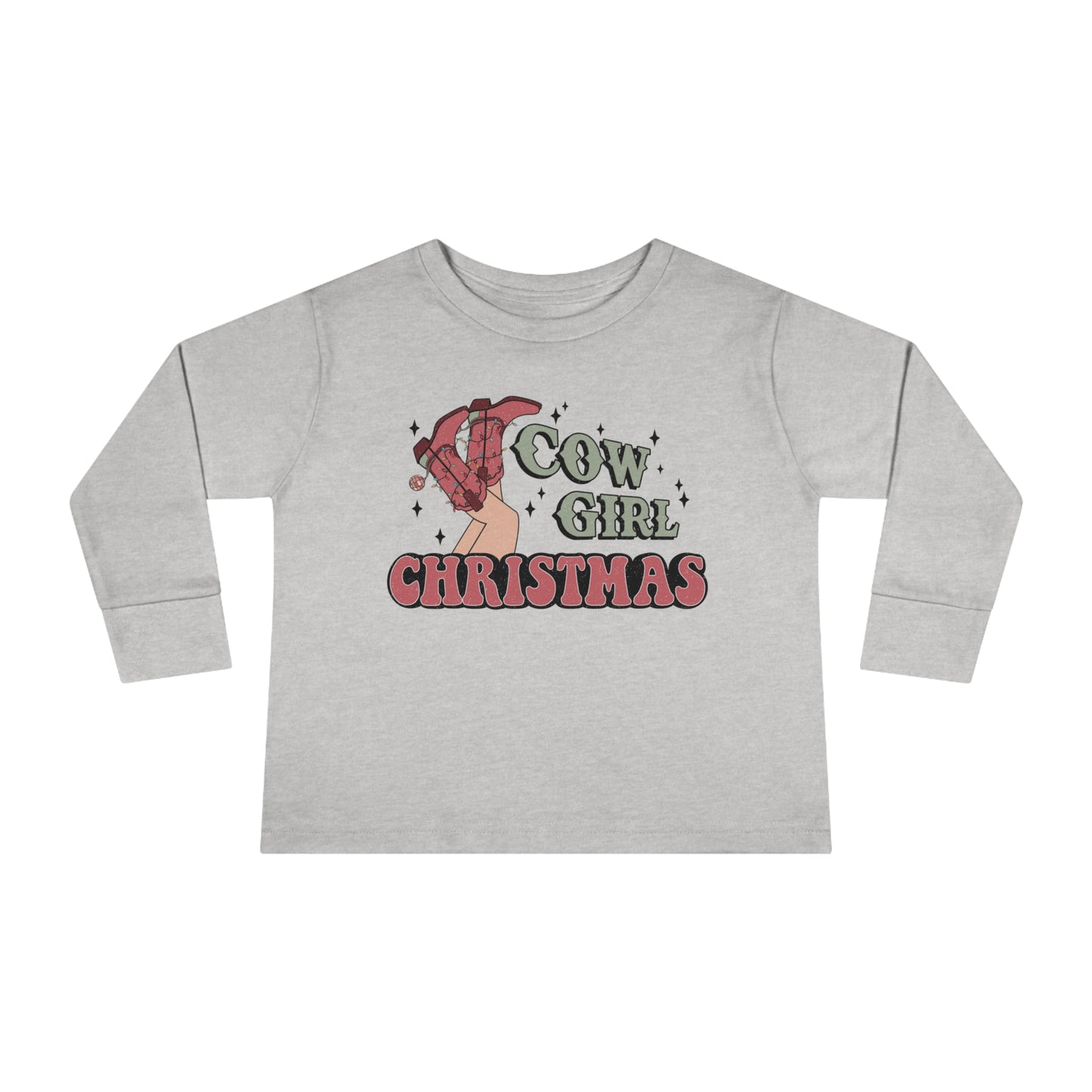 Cowgirl Christmas Long Sleeve Tee