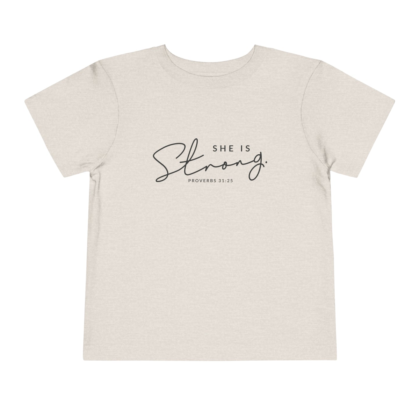 Proverbs 31:25 Short Sleeve Tee