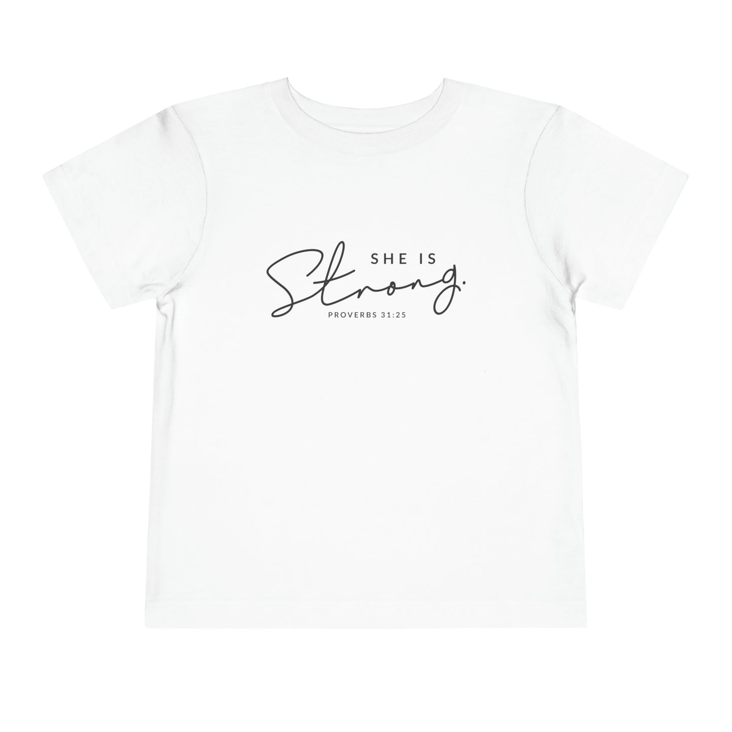 Proverbs 31:25 Short Sleeve Tee