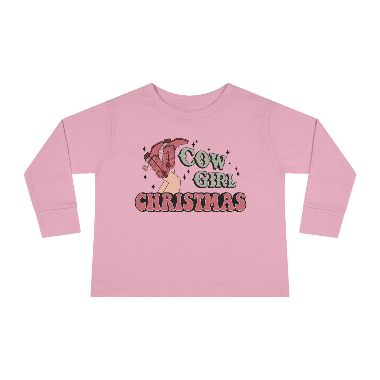 Cowgirl Christmas Long Sleeve Tee