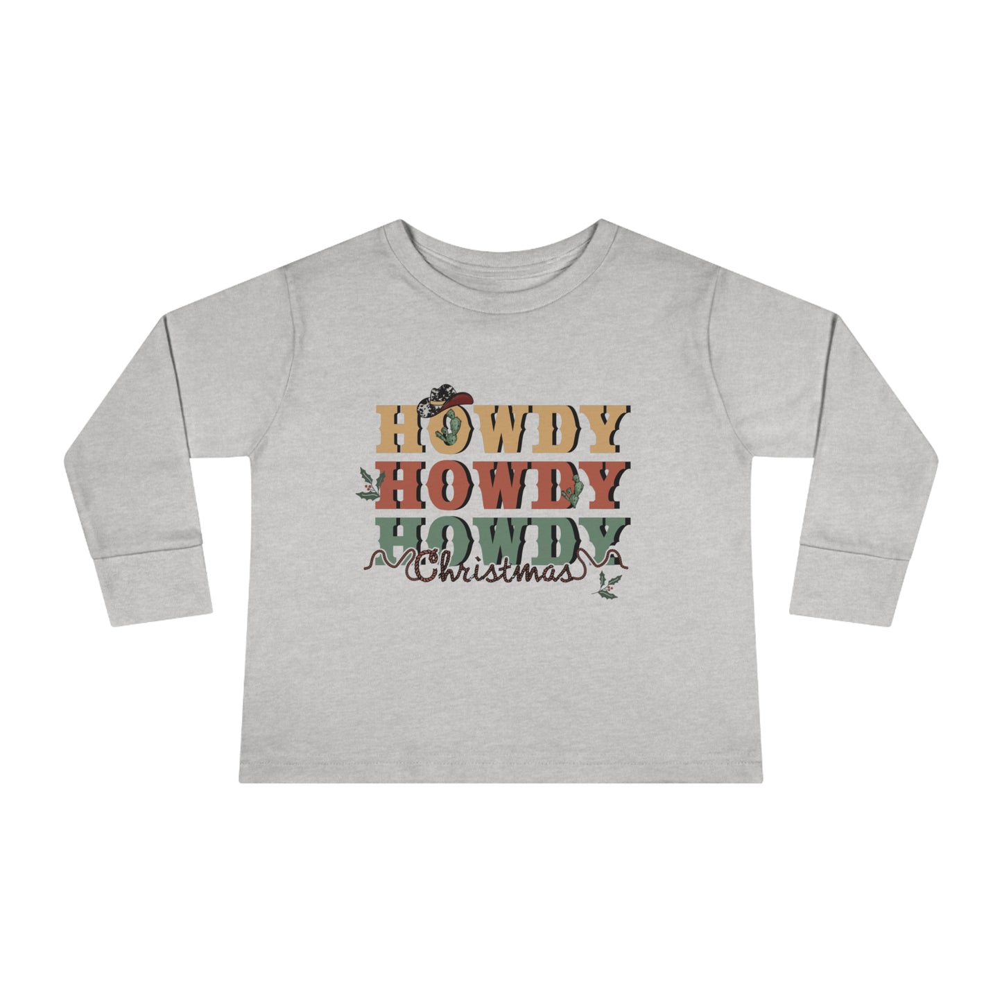 Howdy Christmas Long Sleeve Tee