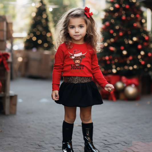 MOOey Christmas Long Sleeve Tee