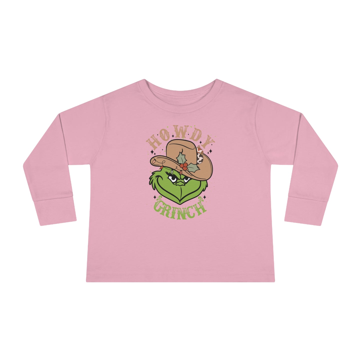 Howdy Grinch Long Sleeve Tee