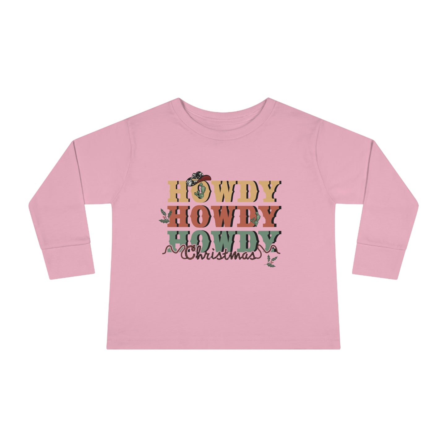 Howdy Christmas Long Sleeve Tee