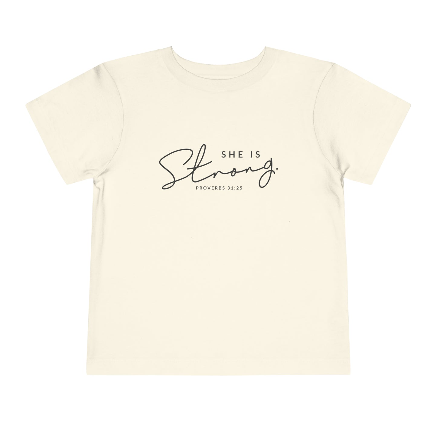 Proverbs 31:25 Short Sleeve Tee