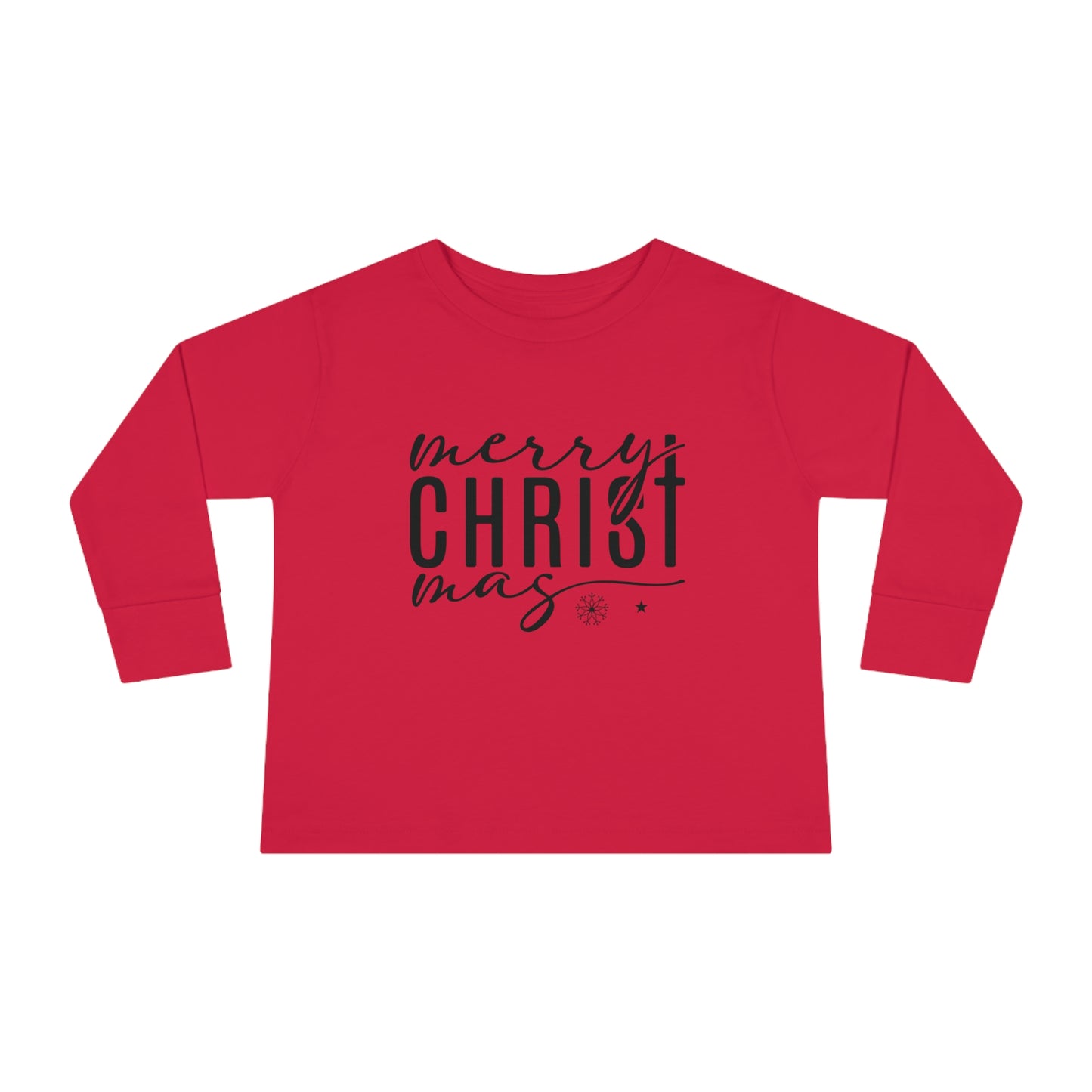 Merry CHRISTmas Long Sleeve Tee