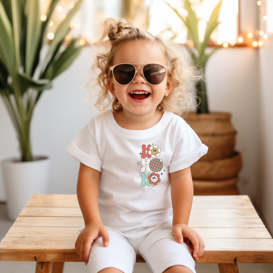 Groovy HoHoHo Toddler Short Sleeve