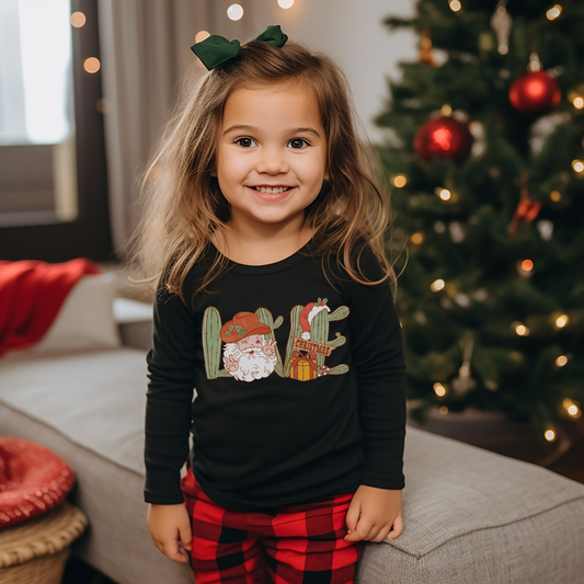 Love Christmas Long Sleeve Tee