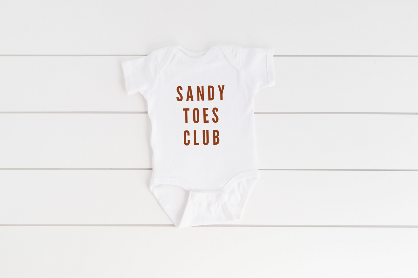Sandy Toes Club Infant Rib Bodysuit