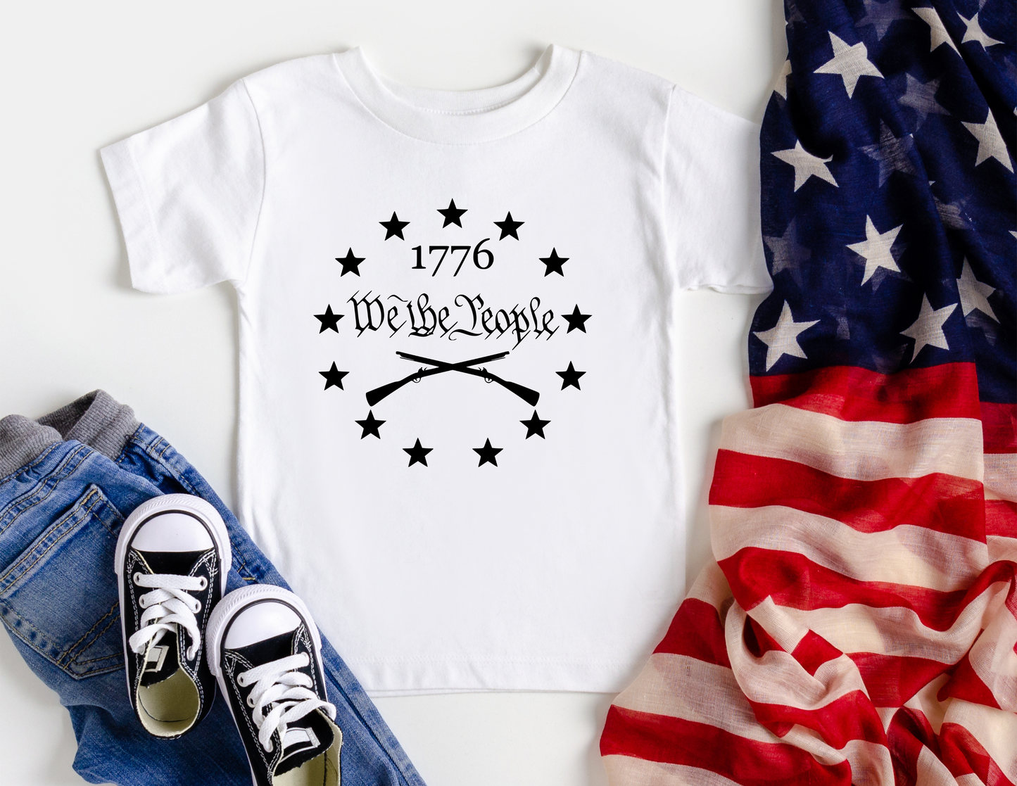 We The People Toddler Short Sleeve Tee