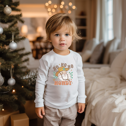 Ho Ho Ho Howdy Long Sleeve Tee