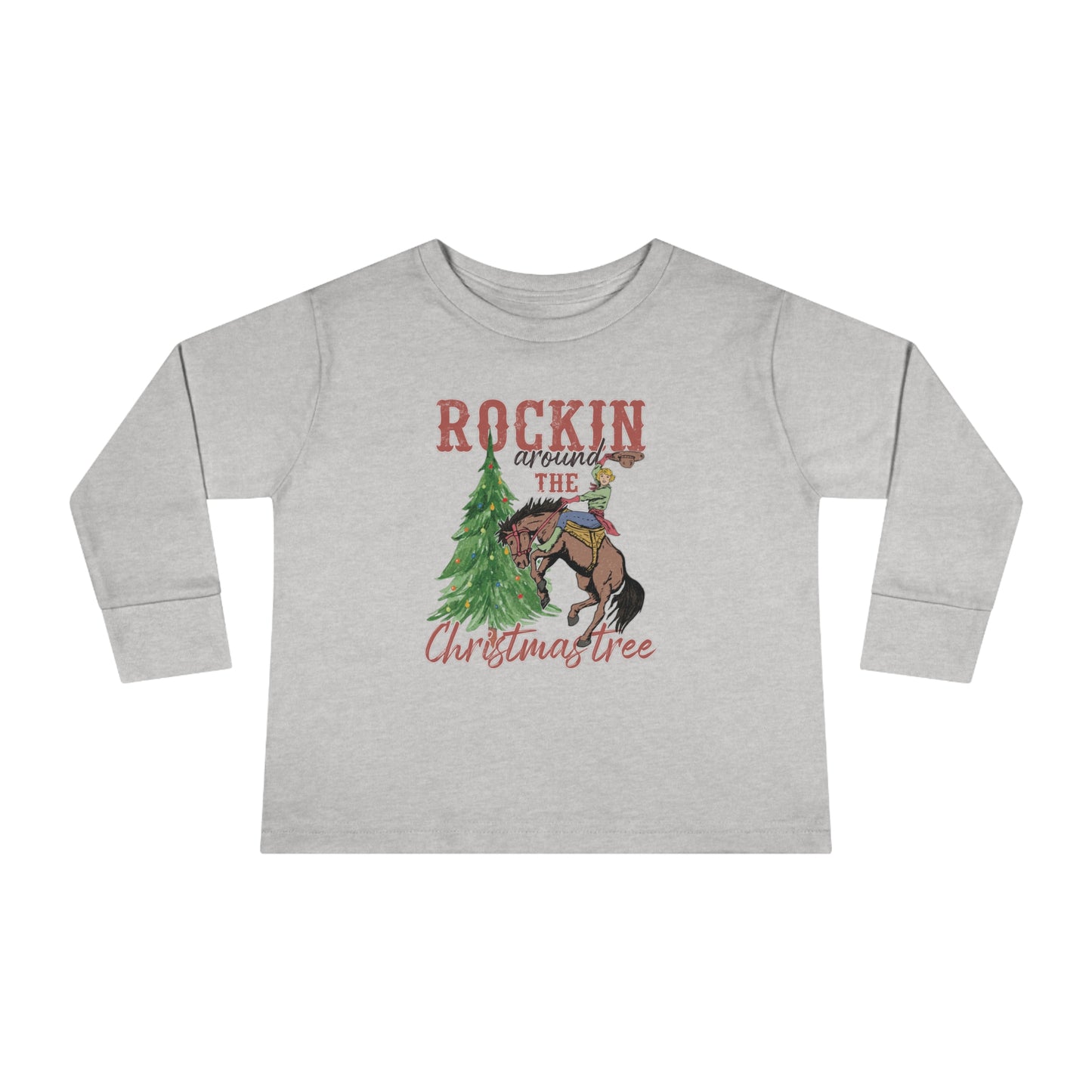Rockin' Around The Christmas Tree Long Sleeve Tee