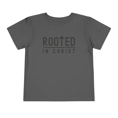 Rooted In Christ Toddler Short Sleeve Tee