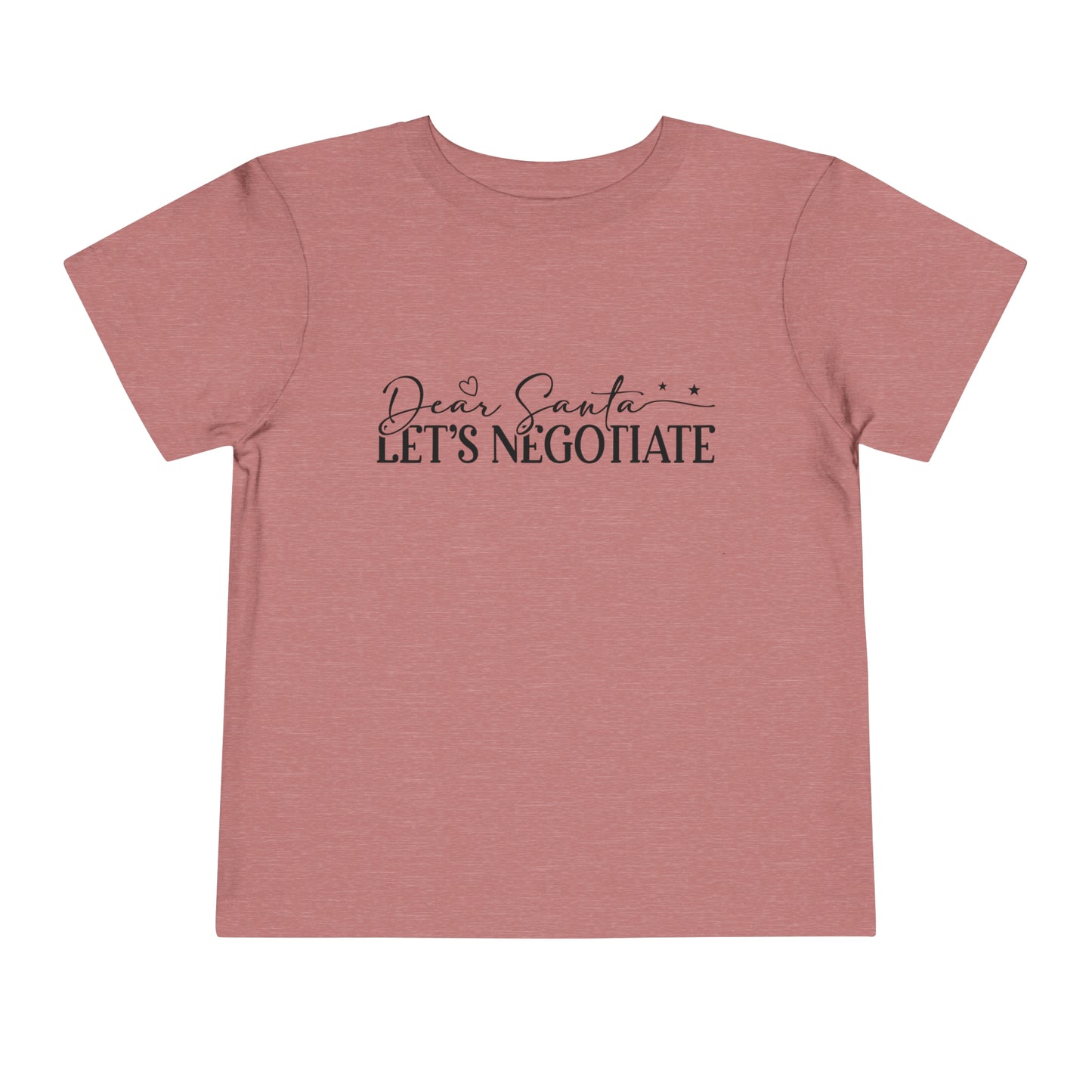 Dear Santa: Let's Negotiate Short Sleeve Tee