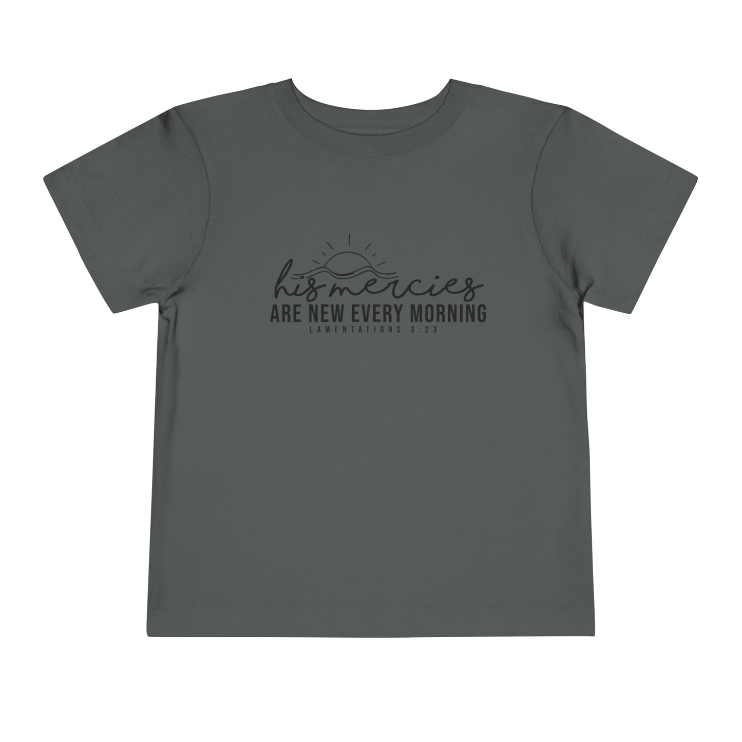 Lamentations 3:23 Toddler Short Sleeve Tee