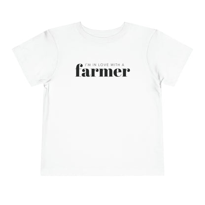 I'm In Love With A Farmer Short Sleeve Tee