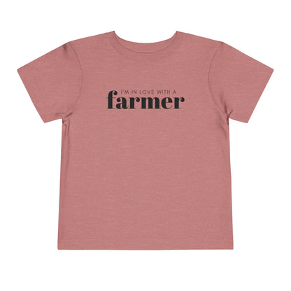 I'm In Love With A Farmer Short Sleeve Tee