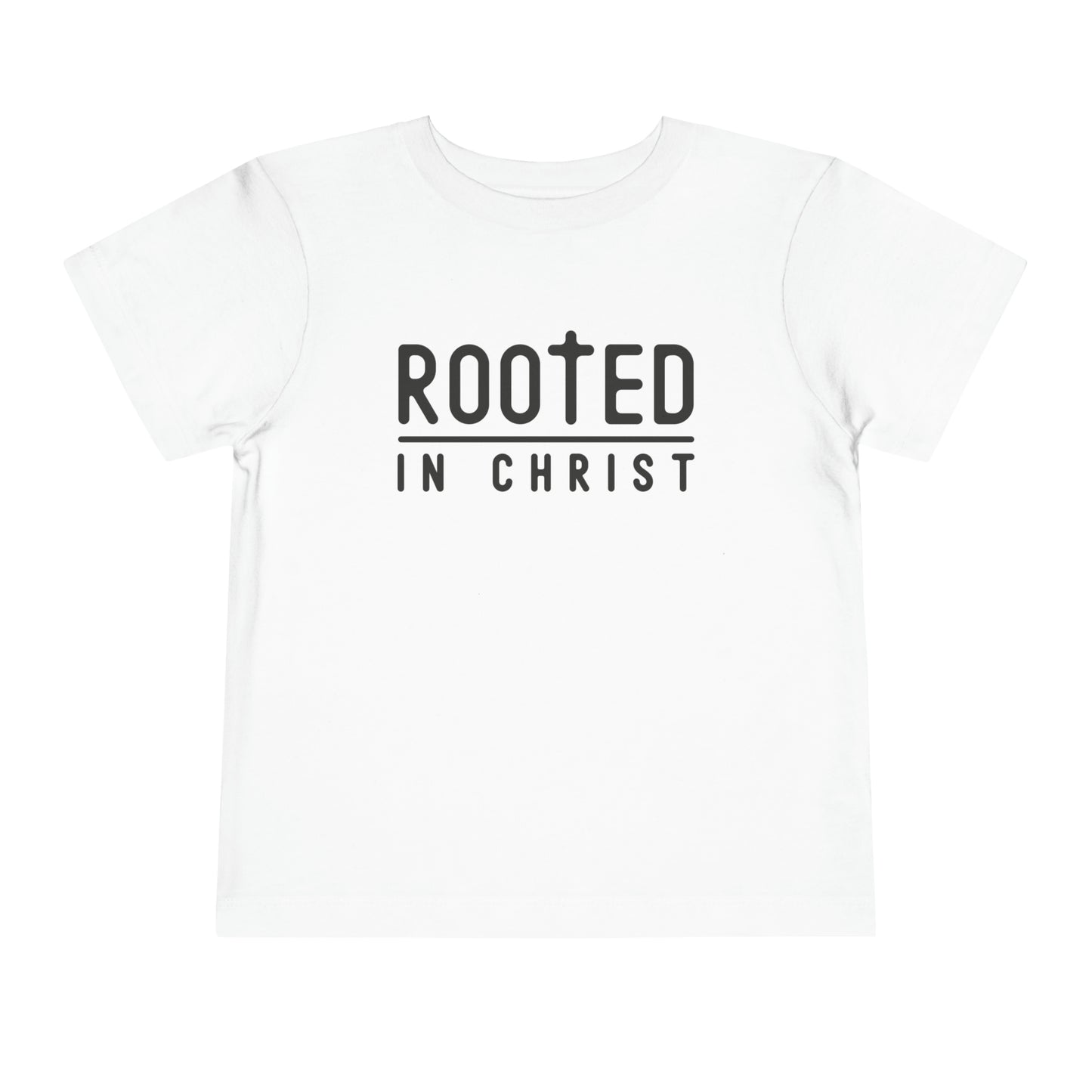 Rooted In Christ Toddler Short Sleeve Tee