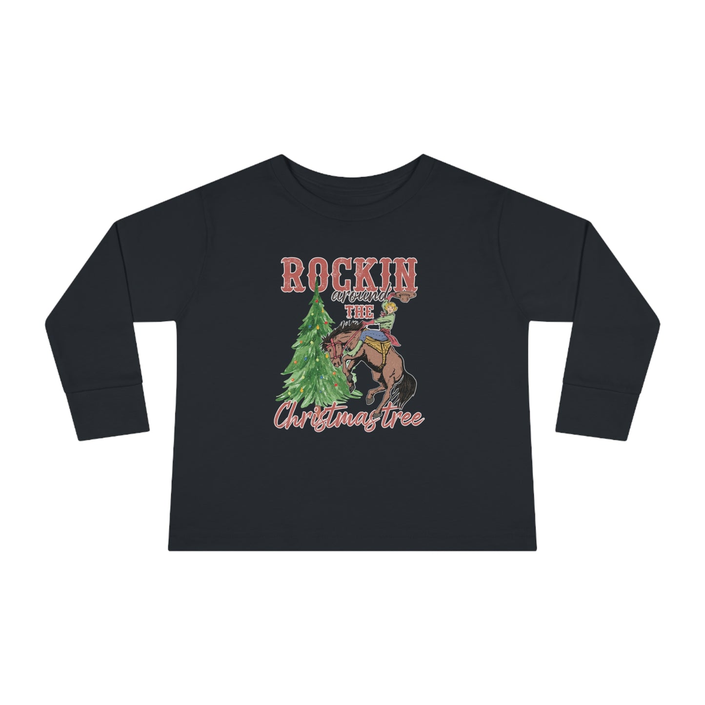 Rockin' Around The Christmas Tree Long Sleeve Tee