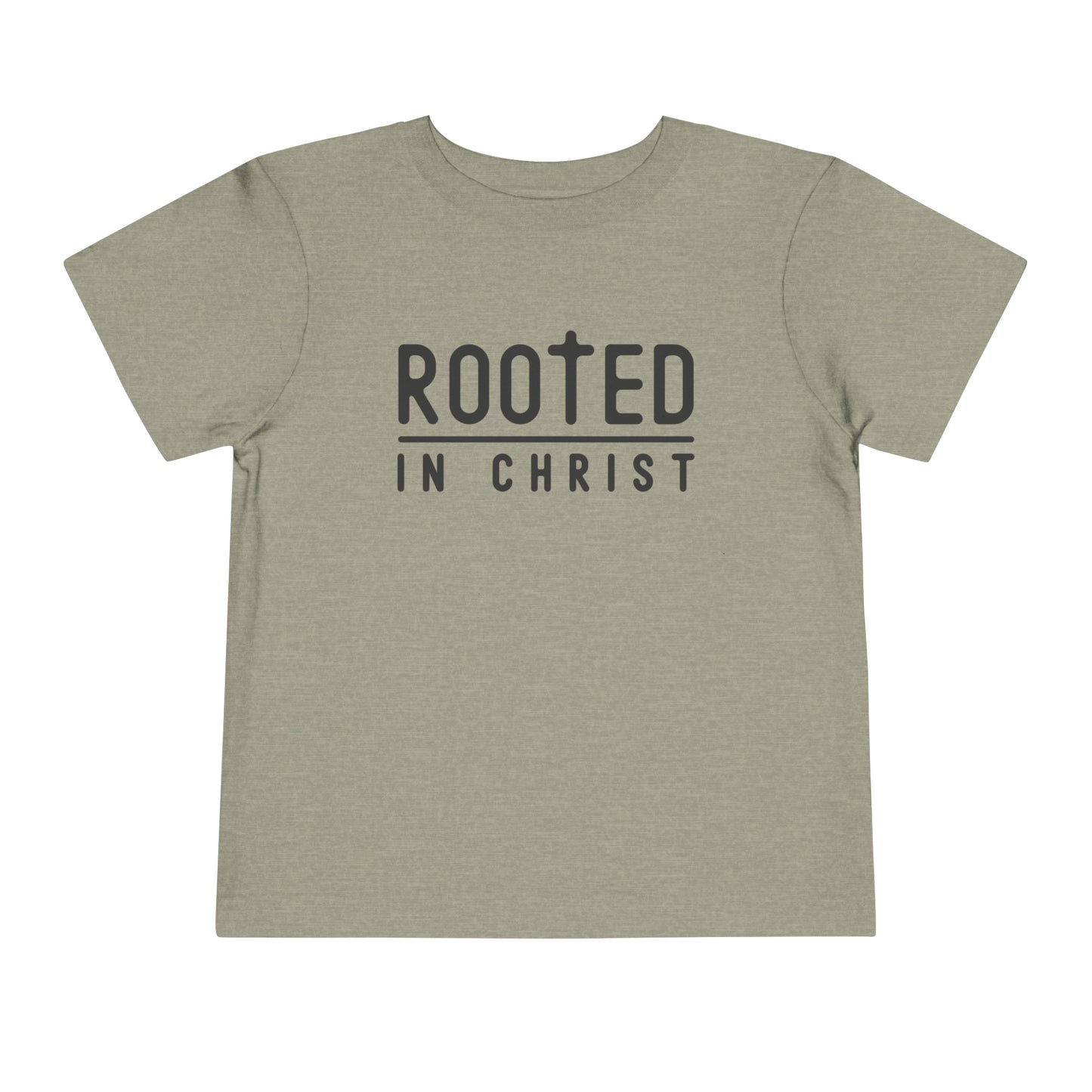 Rooted In Christ Toddler Short Sleeve Tee