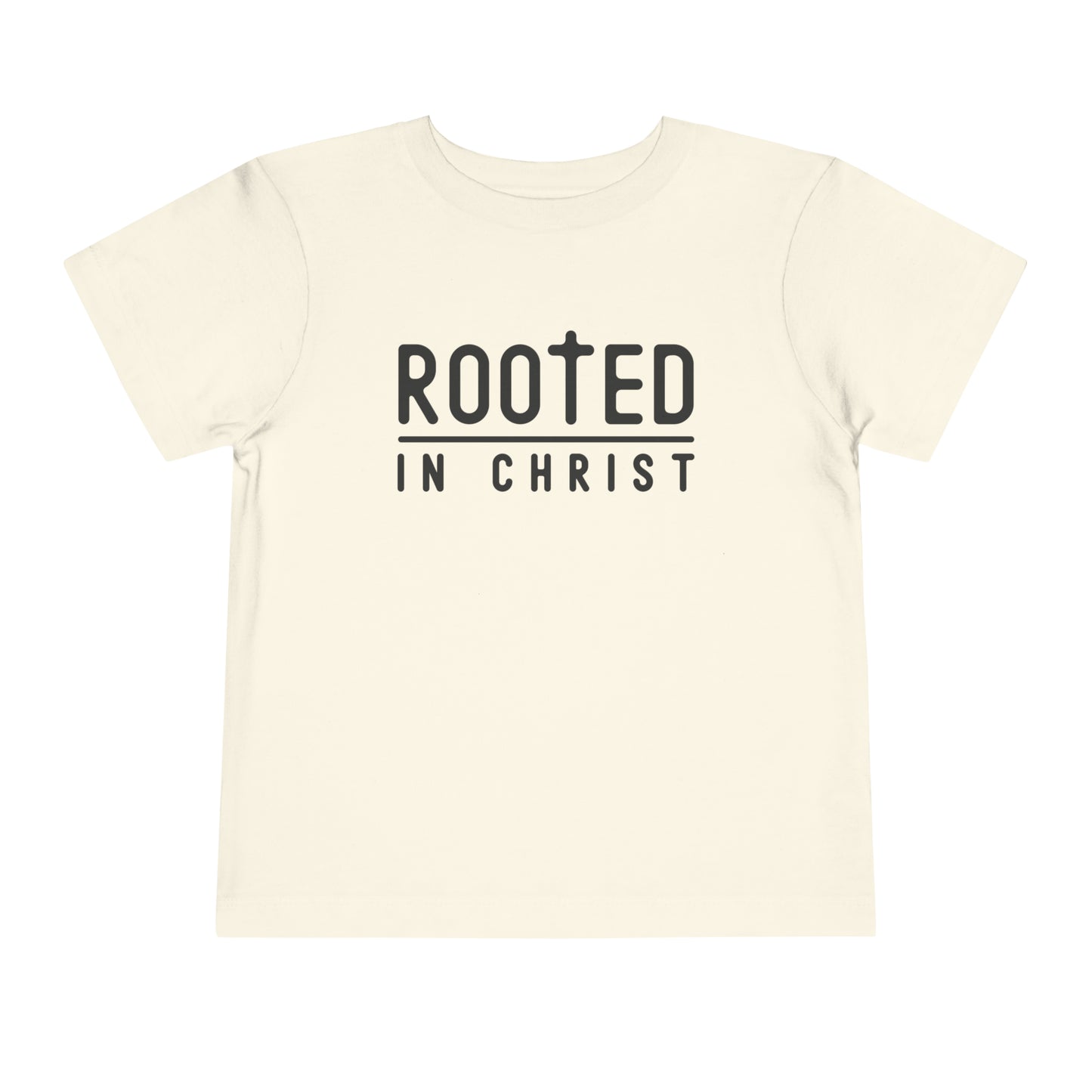 Rooted In Christ Toddler Short Sleeve Tee