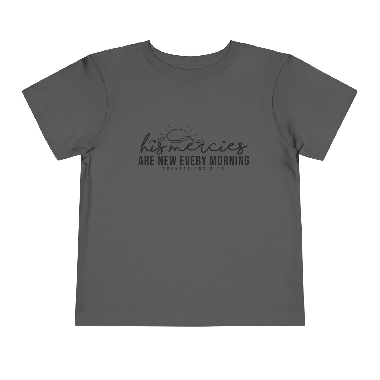 Lamentations 3:23 Toddler Short Sleeve Tee